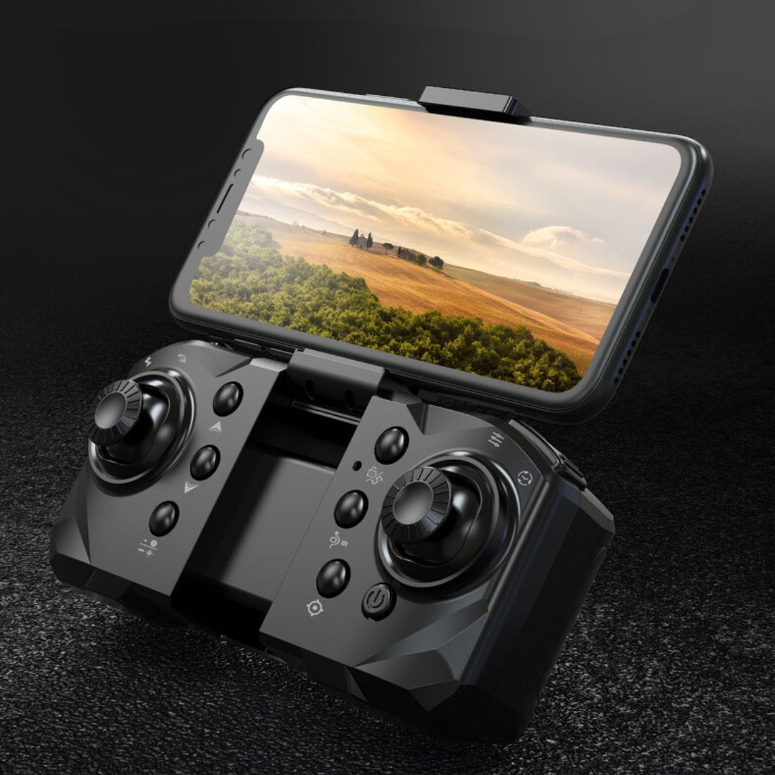 Drone Camara 4k Minipro Wifi 24ghz Sensor Antichoque Cámara Remota