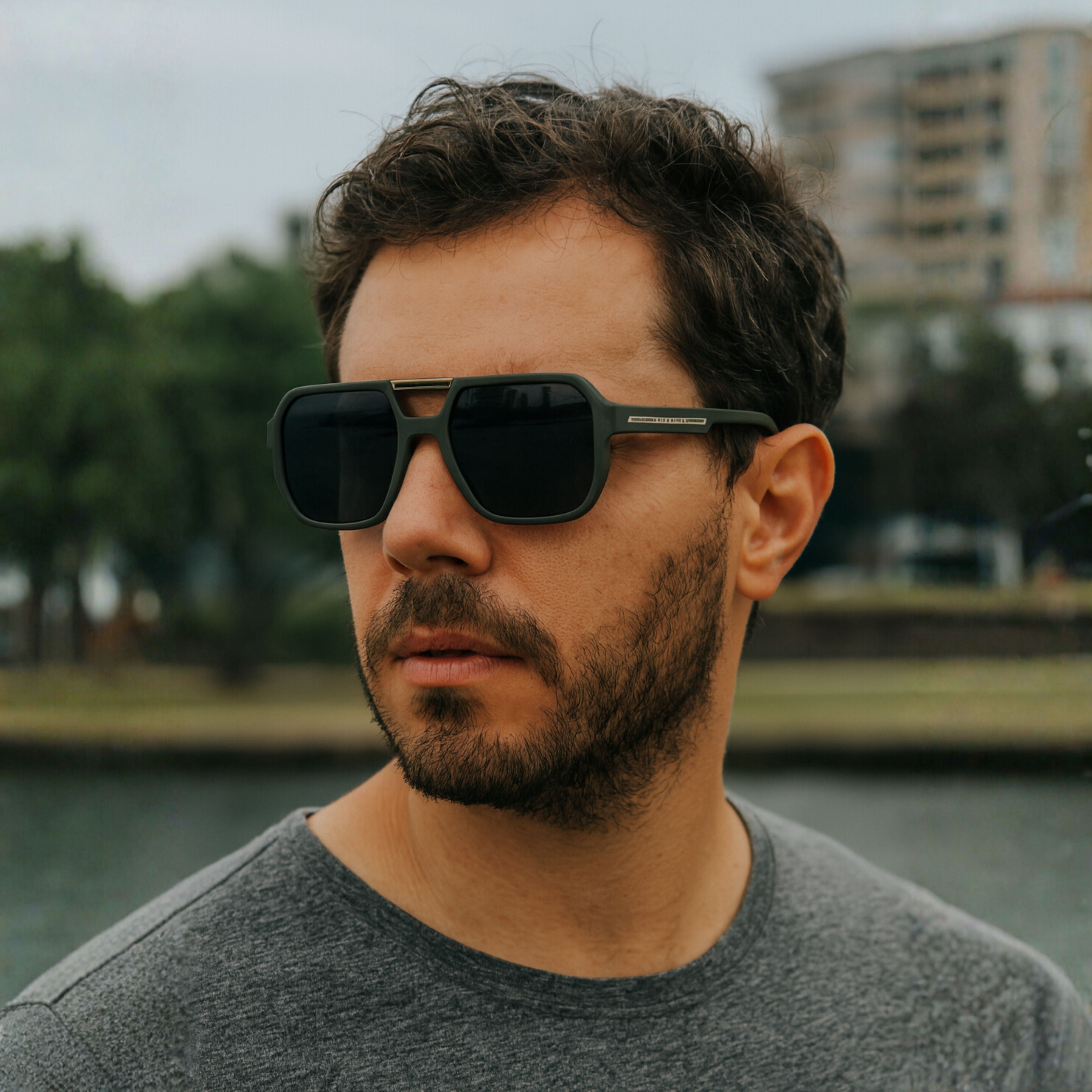Sentinel Graphite – Anteojos de Sol Polarizados para hombre Gris Grafito
