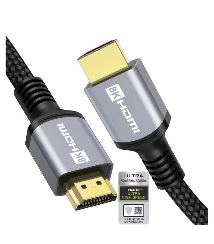 Cable HDMI 8K 2.1 de 5 Metros 48 Gbps con HDR y eARC