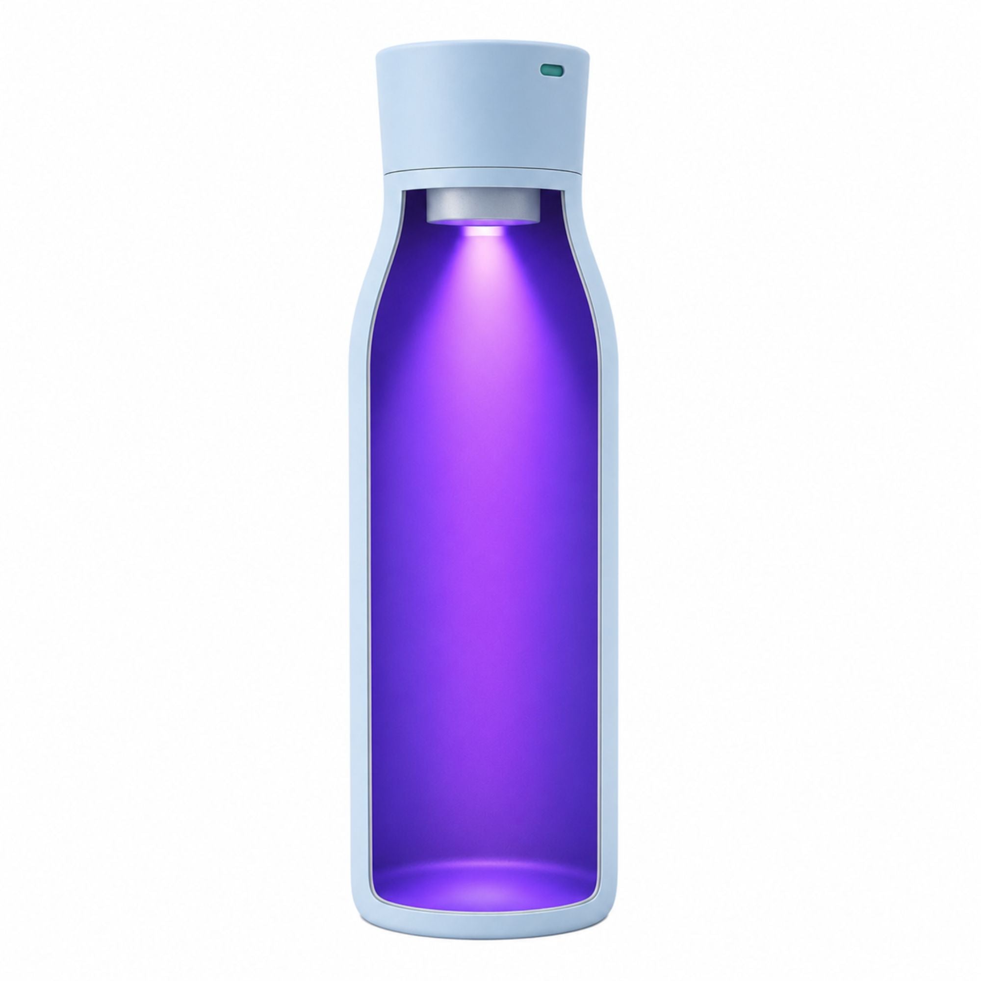 Botella Inteligente UV Autolimpiante TAWO® 750ml Celeste | Acero Inoxidable 316L