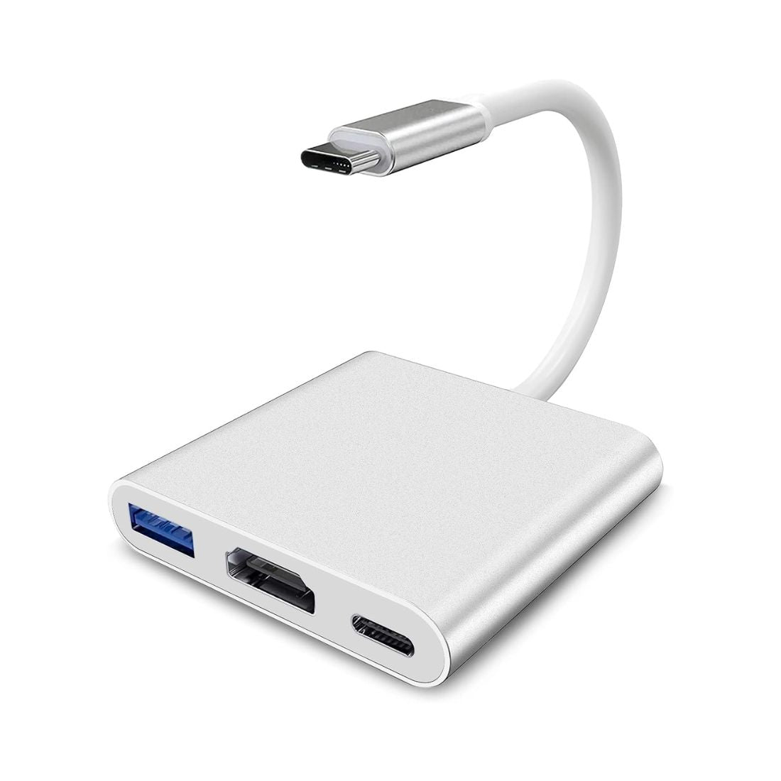 Adaptador Usb C A Hdmi 4k Con Usb Carga Thunderbolt Macbook