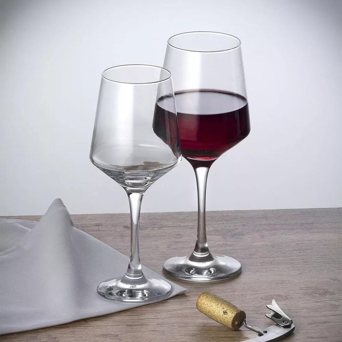 Set 6 Copas Vino Ramazotti 435ml Vidrio